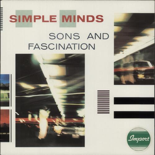Simple Minds Sons And Fascination vinyl LP album (LP record) Canadian SIMLPSO882526