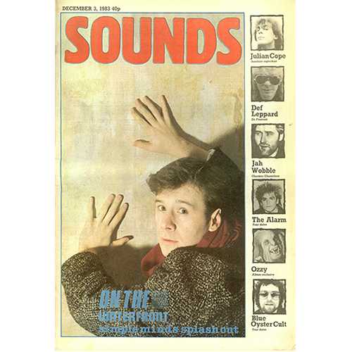 Simple Minds Sounds magazine UK SIMMASO409408