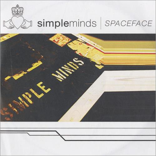 Simple Minds Spaceface CD-R acetate UK SIMCRSP434654