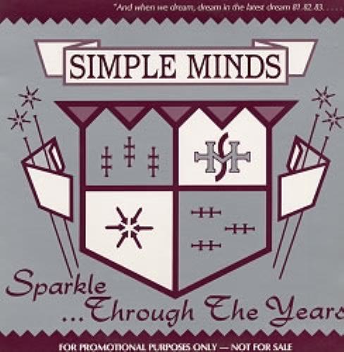 Simple Minds Sparkle Through The Years vinyl LP album (LP record) Canadian SIMLPSP04012