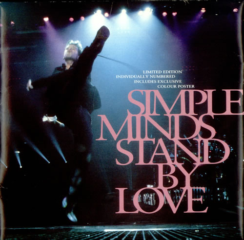 Simple Minds Stand By Love + Poster 7" vinyl single (7 inch record / 45) UK SIM07ST39657