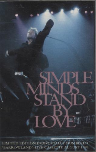 Simple Minds Stand By Love cassette single UK SIMCSST165056
