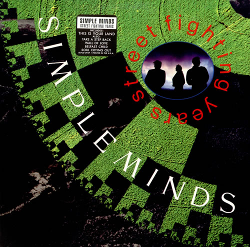 Simple Minds Street Fighting Years vinyl LP album (LP record) US SIMLPST424222