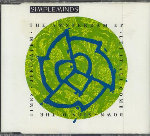 Simple Minds The Amsterdam E.P. CD single (CD5 / 5") UK SIMC5TH12722