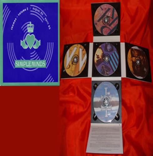 Simple Minds Themes Volume 2 CD Single Box Set UK SIMCXTH227408