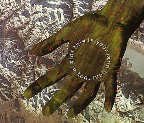 Simple Minds This Land Is Your Land CD single (CD5 / 5") Austrian SIMC5TH58041