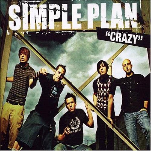 Simple Plan Crazy CD single (CD5 / 5") UK SIPC5CR350406