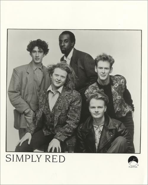 Simply Red A New Flame + Publicity Photo media press pack US REDPPAN456121