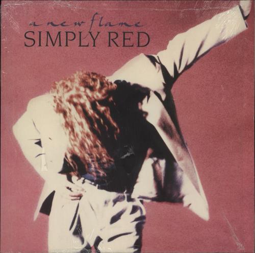 Simply Red A New Flame - Shrink vinyl LP album (LP record) UK REDLPAN864417