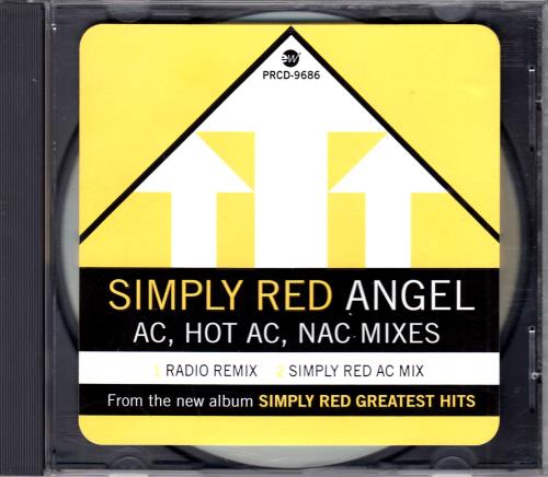 Simply Red Angel - A.C. Mixes CD single (CD5 / 5") US REDC5AN75611