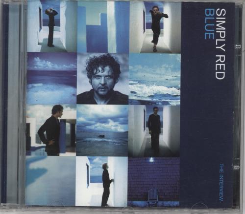 Simply Red Blue - The Interview CD album (CDLP) UK REDCDBL115645