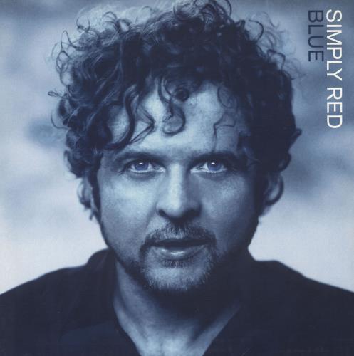 Simply Red Blue vinyl LP album (LP record) German REDLPBL742663