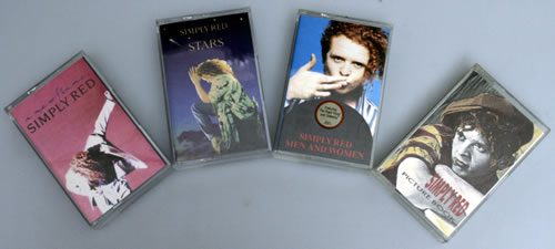 Simply Red Collection of 4 Albums cassette album UK REDCLCO549845