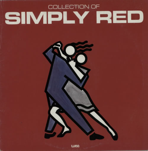 Simply Red Collection Of.. vinyl LP album (LP record) Japanese REDLPCO53626