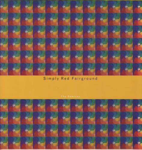 Simply Red Fairground 12" vinyl single (12 inch record / Maxi-single) German RED12FA52563