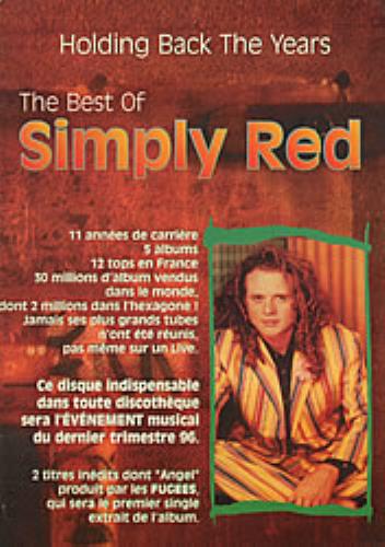 Simply Red Holding Back/best Of - Teaser Pack CD album (CDLP) French REDCDHO73279