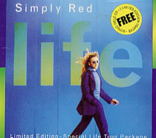 Simply Red Life - Special Tour Package 2 CD album set (Double CD) Singapore RED2CLI233906