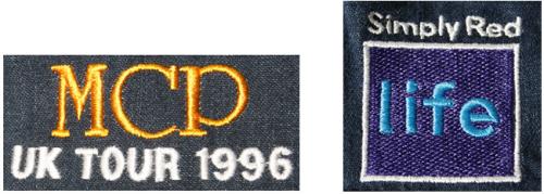 Simply Red Life UK Tour 1996 clothing UK REDMCLI443044