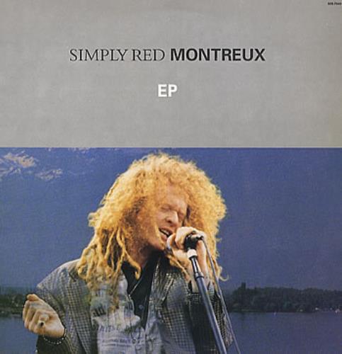 Simply Red Montreux EP 12" vinyl single (12 inch record / Maxi-single) Brazilian RED12MO286803