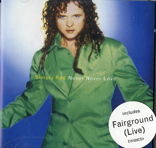 Simply Red Never Never Love 2-CD single set (Double CD single) UK RED2SNE485479