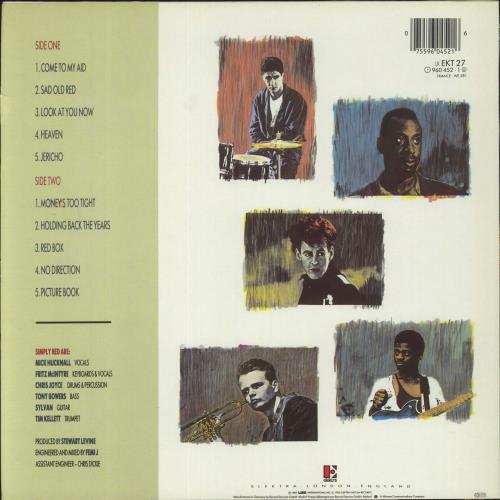 Simply Red Picture Book - Complete vinyl LP album (LP record) UK REDLPPI109891