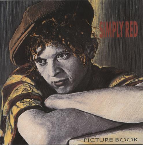 Simply Red Picture Book - Red Vinyl - EX vinyl LP album (LP record) UK REDLPPI872601