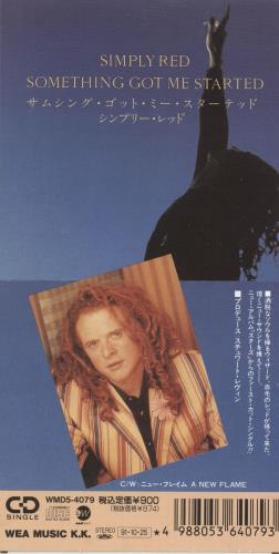 Simply Red Something Got Me Started 3" CD single (CD3) Japanese REDC3SO223844