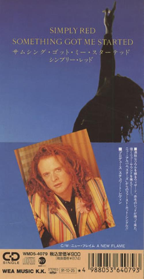 Simply Red Something Got Me Started 3" CD single (CD3) Japanese REDC3SO428477