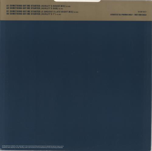 Simply Red Something Got Me Started 12" vinyl single (12 inch record / Maxi-single) UK RED12SO09348