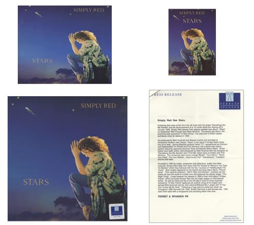 Simply Red Stars box set UK REDBXST145636