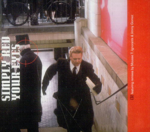 Simply Red Your Eyes CD single (CD5 / 5") UK REDC5YO540940
