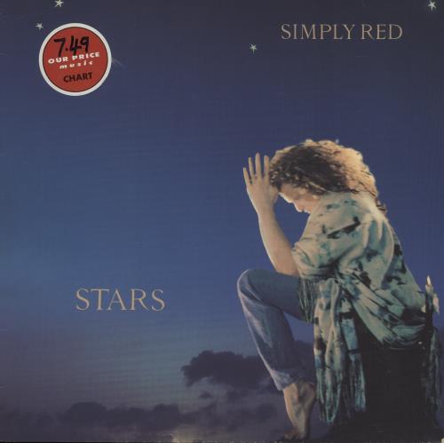 Simply Red Stars - EX vinyl LP album (LP record) UK REDLPST669211