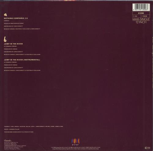 Sinead O'Connor Nothing Compares 2 U 12" vinyl single (12 inch record / Maxi-single) UK SIN12NO778582