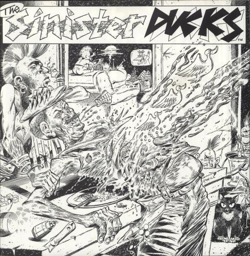 Sinister Ducks March Of The Sinister Ducks 7" vinyl single (7 inch record / 45) UK SDK07MA74128