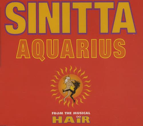 Sinitta Aquarius CD single (CD5 / 5") UK SITC5AQ63580