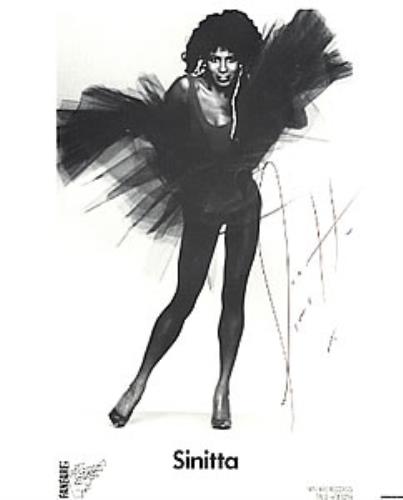 Sinitta Autographed Publicity Photograph photograph UK SITPHAU262996
