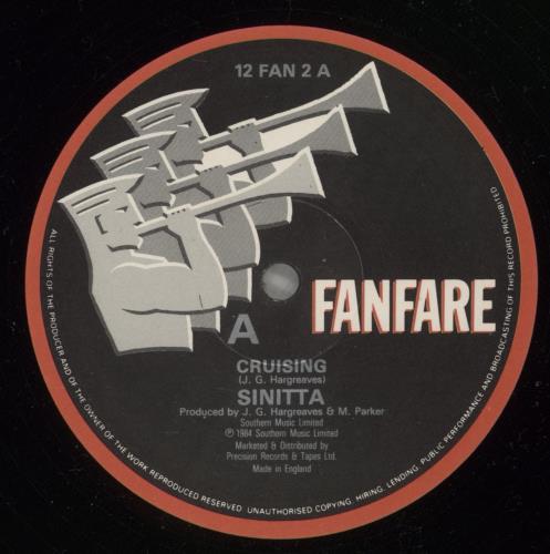 Sinitta Cruising 12" vinyl single (12 inch record / Maxi-single) UK SIT12CR115634