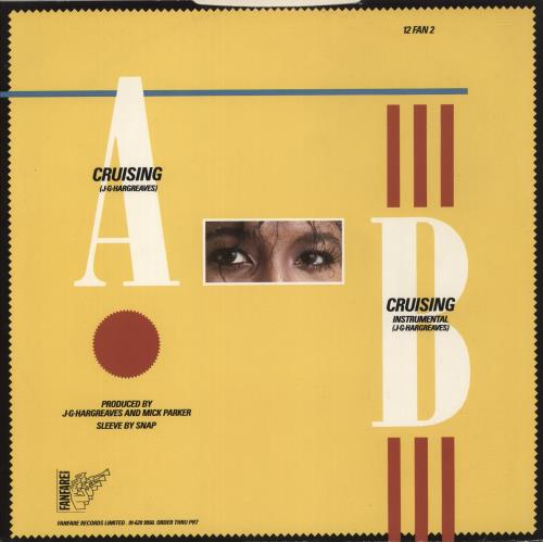 Sinitta Cruising 12" vinyl single (12 inch record / Maxi-single) UK SIT12CR115634