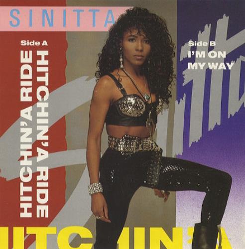 Sinitta Hitchin' A Ride 7" vinyl single (7 inch record / 45) UK SIT07HI242898