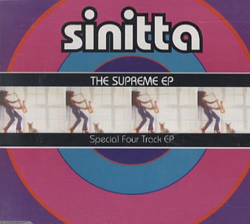 Sinitta The Supreme EP CD single (CD5 / 5") UK SITC5TH44995