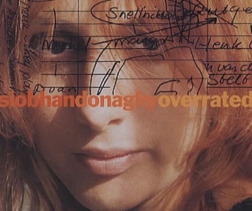Siobhan Donaghy Overrated - CD sleeve CD-R acetate UK IOBCROV254149