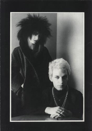 Siouxsie & The Banshees 1981 Tour Postergramme + Ticket Stub tour programme UK SIOTRTO820141