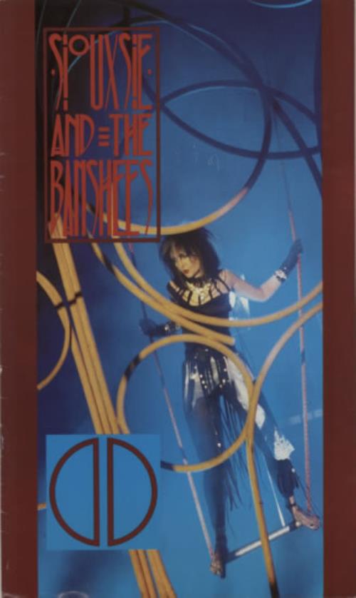 Siouxsie & The Banshees A Kiss In The Dreamhouse Tour tour programme UK SIOTRAK182242