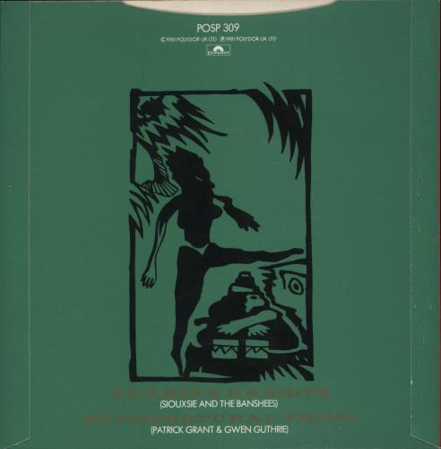 Siouxsie & The Banshees Arabian Nights + Picture Sleeve 7" vinyl single (7 inch record / 45) UK SIO07AR26051