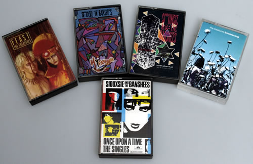 Siouxsie & The Banshees Collection of 5 Albums cassette album UK SIOCLCO549613