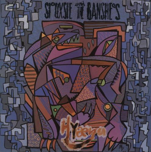 Siouxsie & The Banshees Hyaena - 1st - Promo Stamped vinyl LP album (LP record) UK SIOLPHY863917