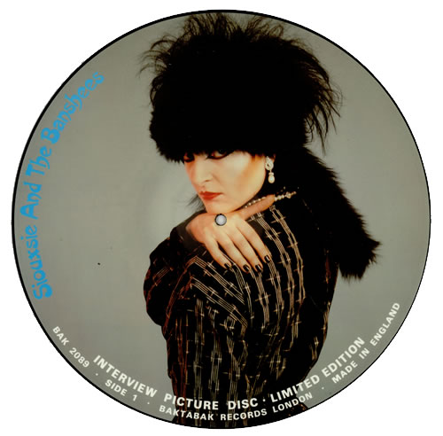 Siouxsie & The Banshees Interview Picture Disc picture disc LP (vinyl picture disc album) UK SIOPDIN156747