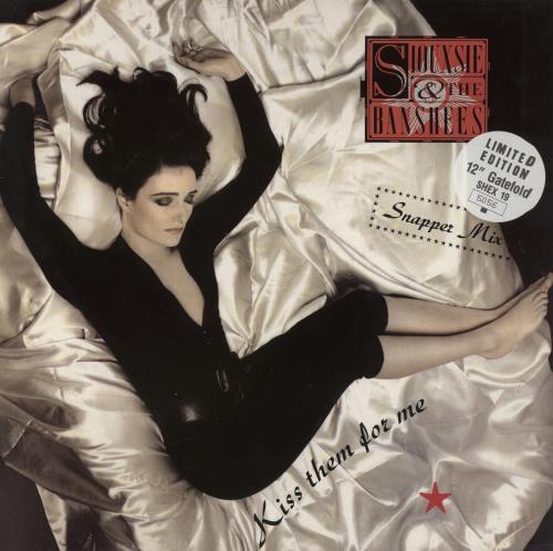 Siouxsie & The Banshees Kiss Them For Me - Numbered 12" vinyl single (12 inch record / Maxi-single) UK SIO12KI221413