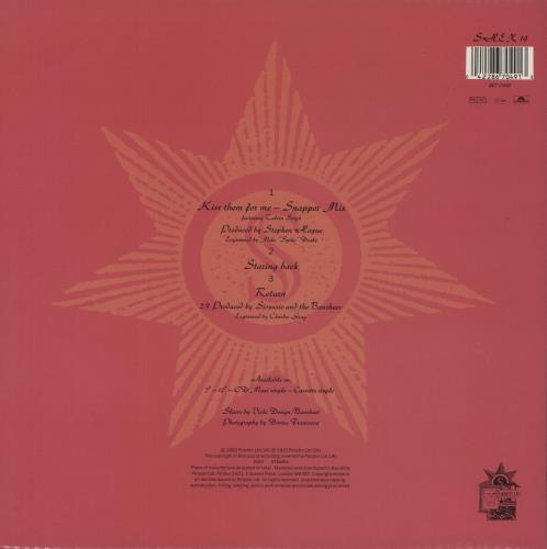 Siouxsie & The Banshees Kiss Them For Me - Snapper Mix 12" vinyl single (12 inch record / Maxi-single) UK SIO12KI67599