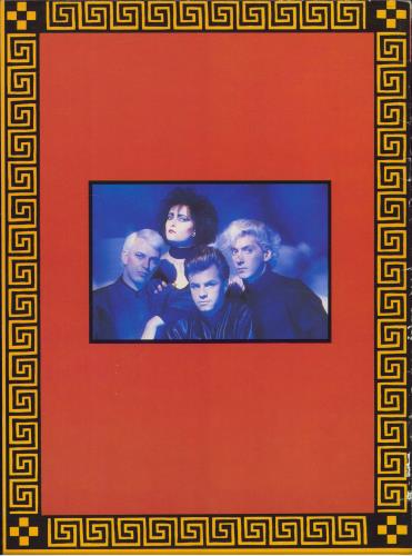 Siouxsie & The Banshees MCMLXXXV tour programme UK SIOTRMC814409